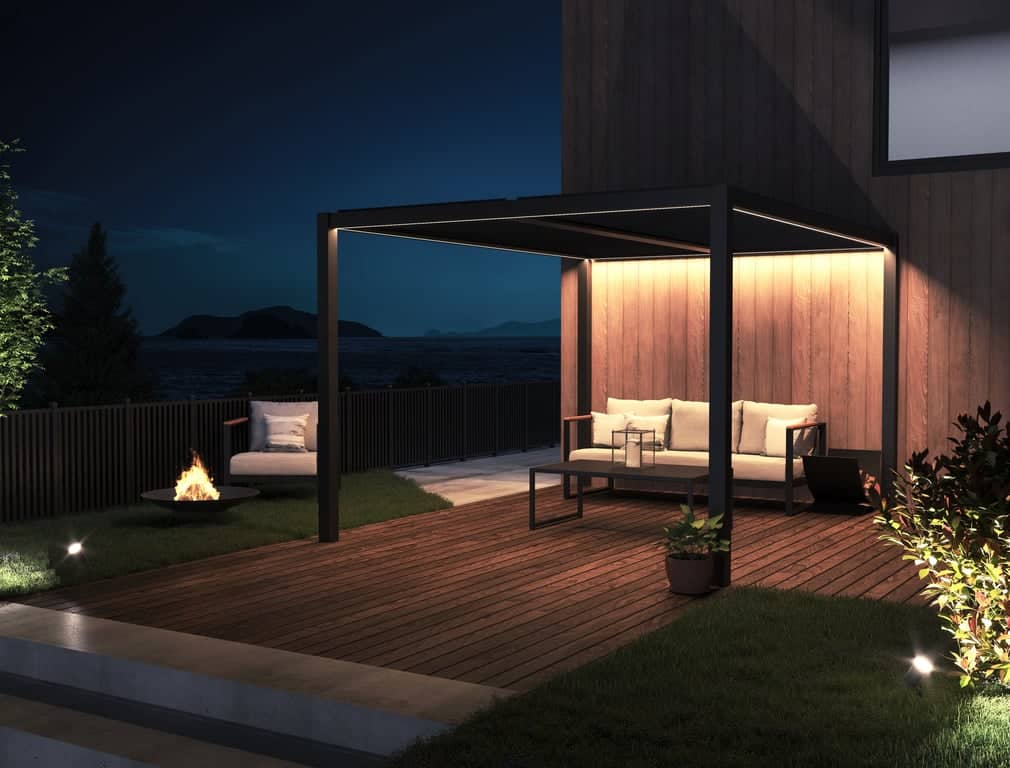LED lys til Pergola 4x6m - bilde 2 av 3