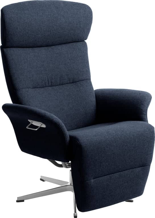 Conform Master recliner - svingfot alu stoff Sheford 1383-48 dark blue - Produktbilde