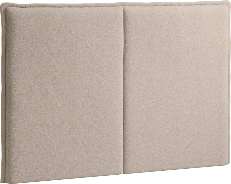 Svane® Madrid sengegavl - B: 200 cm H: 130 cm stoff Dream Sand - Produktbilde