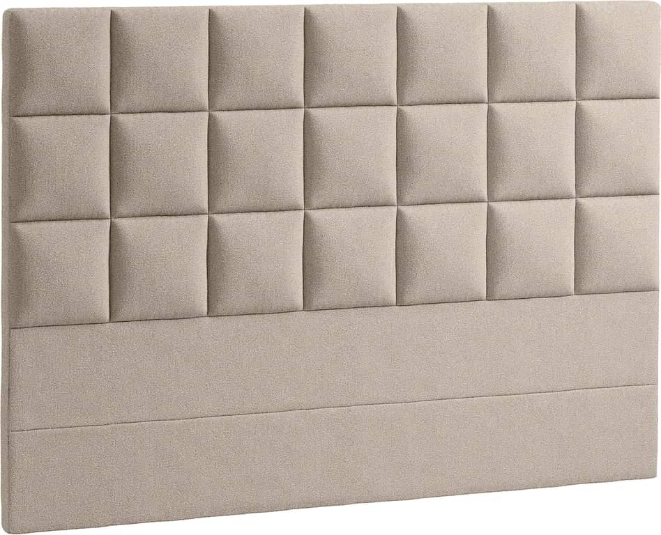 Svane® Vienna sengegavl - B: 200 cm H: 130 cm stoff Dream Sand - Produktbilde