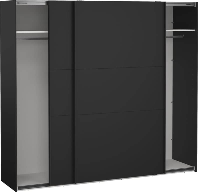 Como skyvedørsgarderobe 245x220cm - bilde 3 av 3