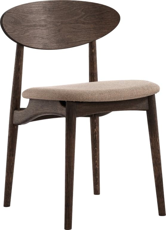 tekstil Rosita latte, heltre eik mocca