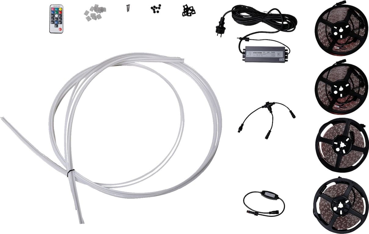 LED belysning til pergola tak, 4x6 meter.